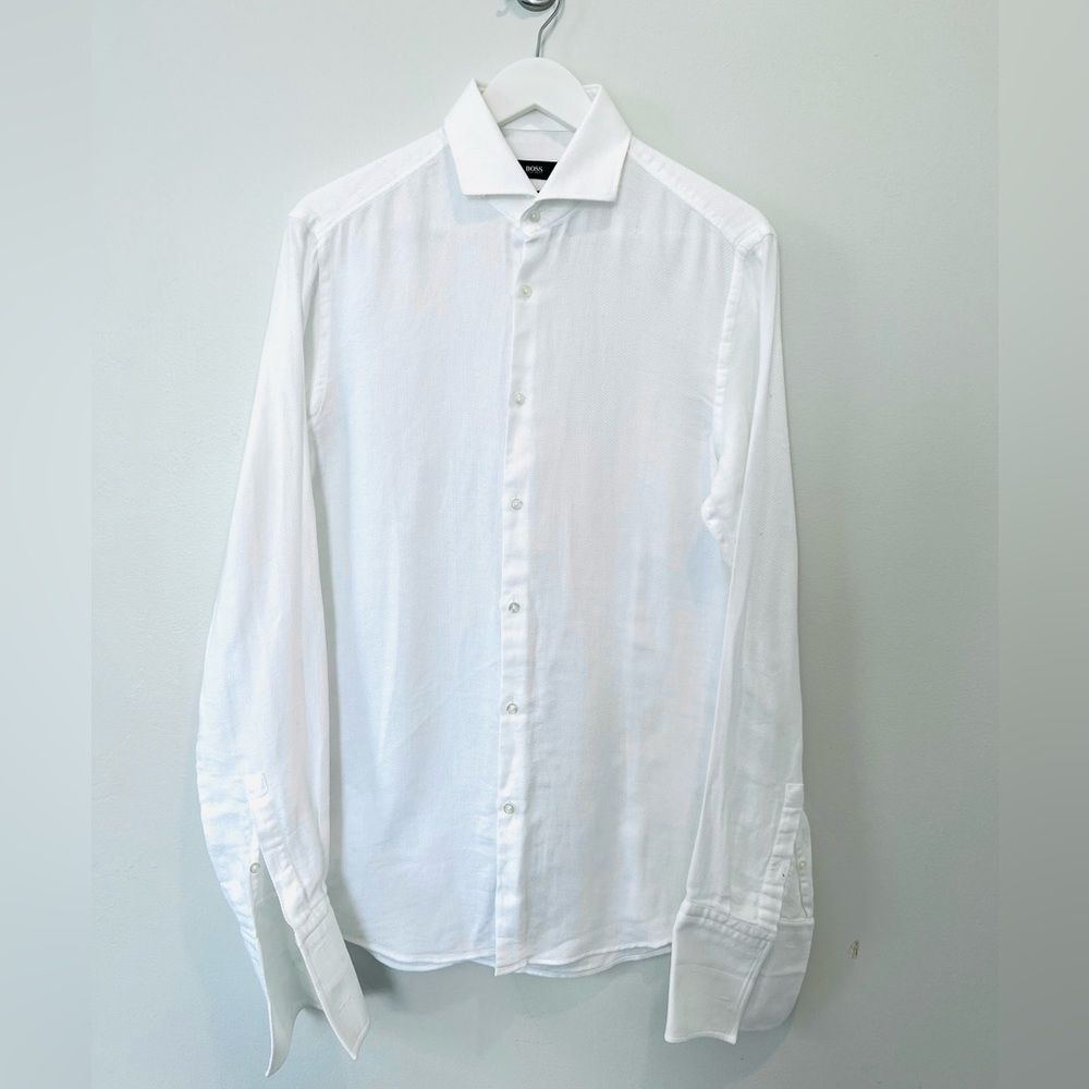 Hugo Boss White Dress Shirt